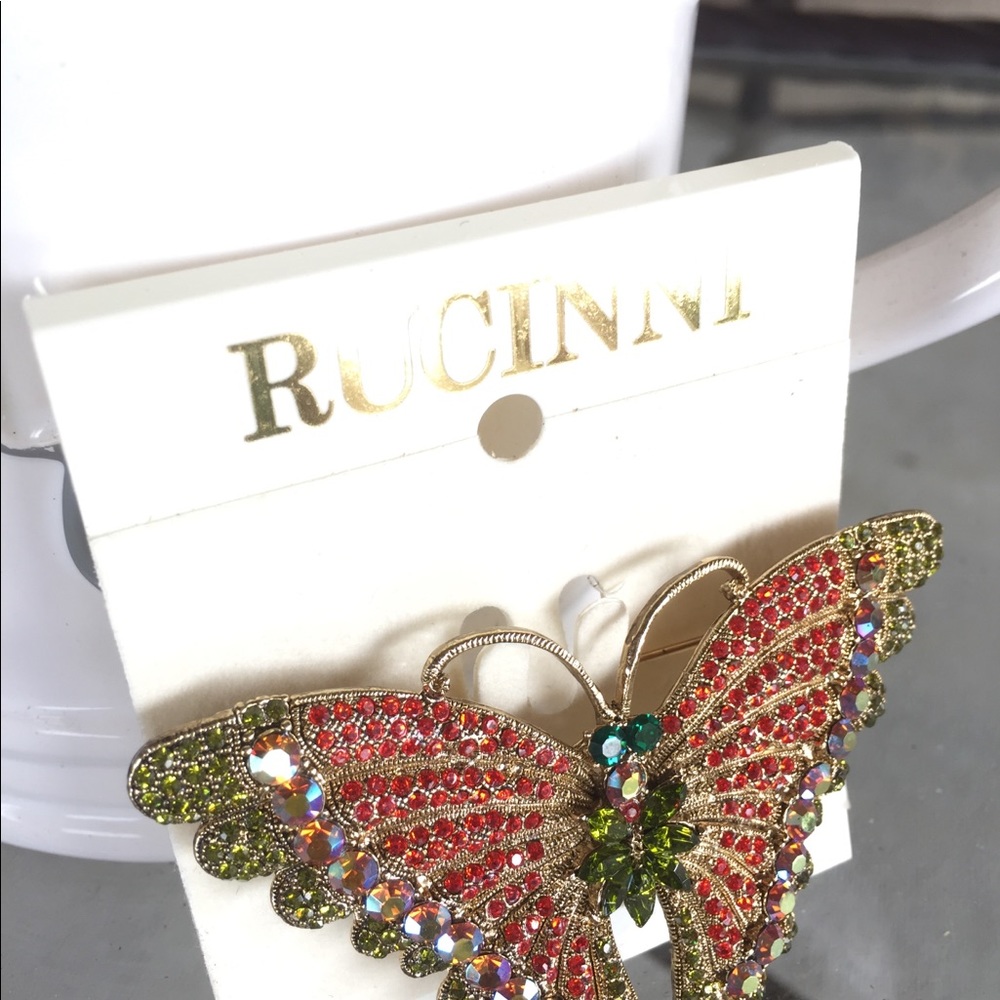 Rucinni butterfly brooch - Picture 2 of 5